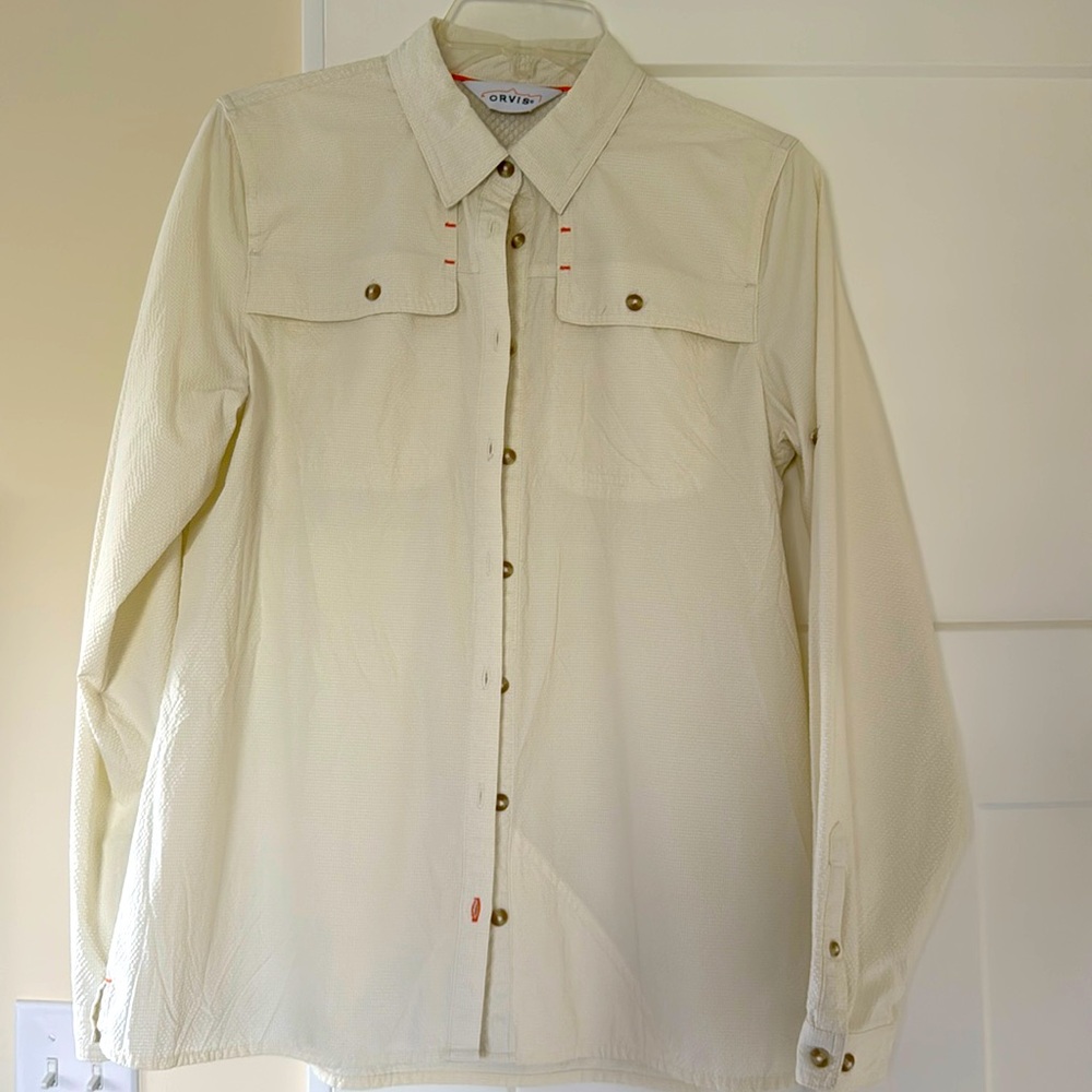 Orvis Workshirt, off-white, size med